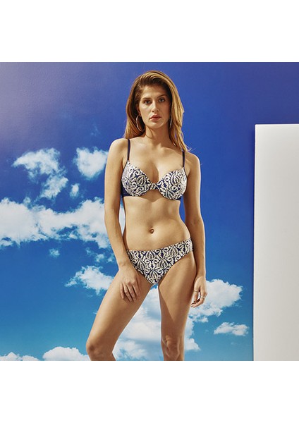 Boş Kaplı Sütyen Bikini Takımı