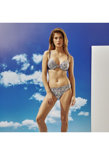 Boş Kaplı Sütyen Bikini Takımı