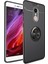 Xiaomi Redmi Note 4x Yüzüklü Manyetik Ravel Kılıf Nano Ekran Koruyucu Full Setsiyah 1