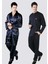 Ancelo erkek Saten Robdöşambr, Saten Pijama ve Pamuk Pijama 5li Damat Çeyiz Set ANC2010 3