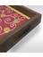 Gift Retro Motif Tasarımlı Doğal Ahşap Tepsi-9 4