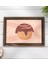 Gift Cupcake Tasarımlı Doğal Ahşap Tepsi-1 3