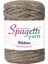Spagettiyarn Kapalı Bej Simli Ribbon Ip 9 (Altın Sim) 2