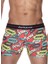 Kırmızı Dijital Baskı Desenli Erkek Boxer 1