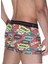 Kırmızı Dijital Baskı Desenli Erkek Boxer 2