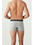 80336 Erkek Lacivert-Kırmızı-Gri 3'lü Boxer 4