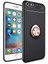 iPhone 6s Plus Yüzüklü Manyetik Ravel Kılıf Siyah Bronz 1