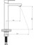 Set Üstü Lavabo Bataryası Pedra MSL160-S 2