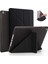 Apple iPad 9. Nesil 10.2" Kılıf Trifolding Arkası Silikon Smart A2602 A2603 A2605 A2604 Siyah 1