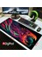 Gaming Mousepad Oyuncu Mouse Pad 90X40 Xxl Büyük Oyuncu Mousepad Kaymaz Taban Dikişli 4mm Kalınlık 4