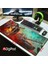 Gaming Mousepad Oyuncu Mouse Pad 90X40 Xxl Büyük Oyuncu Mousepad Kaymaz Taban Dikişli 4mm Kalınlık 4