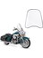 Windproof Clear Ön Cam Rüzgar Saptırma Muhafız Motosiklet Atv (Yurt Dışından) 2