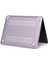 Apple MACBOOK Pro 13' 2020 A2159 A2289 A2251 Hardcase Kapak Kılıf - Mor 3