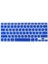 Macbook Pro 13/15 '' Mavi Için Kore Kauçuk Klavye Koruyucu Kapak (Yurt Dışından) 3