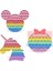 2 Adet Büyük Boy Push Pop Bubble Fidget Duyusal Oyuncak 1