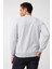 Erkek A.Gri Modernfit / Ekstra Dar Kalıp Bisiklet Yaka Sweatshirt 2