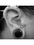 Cerrahi Çelik Gold Spayk Piercing-Tragus, Helix, Halka Çapı 6mm-1 adet 2