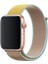 Apple Watch Uyumlu 38-40 mm Krd3 Hasır Kordon Sarı 1