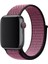Apple Watch Uyumlu 38-40 mm Krd3 Hasır Kordon Bordo 1