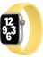 Apple Watch Uyumlu 42-44MM KRD18 Silikon Solo Kordon L Beden Sarı 1