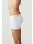 U.S. Polo Assn. 80097 Erkek 3'lü Boxer - Beyaz 2