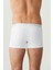 U.S. Polo Assn. 80097 Erkek 3'lü Boxer - Beyaz 3