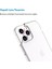 Apple iPhone 13 Pro Max (6.7") Kılıf 3D Kamera Lens Korumalı Tıpalı Şeffaf Silikon 2