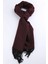Bordo Düz Erkek Kaşkol K215 1
