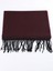 Bordo Düz Erkek Kaşkol K215 2