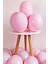 Makaron Pembe Balon 20 Adet 1