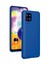 Samsung Galaxy A22 Lacivert Silikon Rubber Kılıf Arka Kapak 1