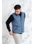 Slimfit Çıtçıtlı Şişme Erkek Yelek 2