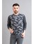 Regular Fit Desenli Erkek Triko Kazak 2