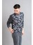 Regular Fit Desenli Erkek Triko Kazak 3