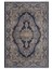 sı Silk 5156A Kemik Lacivert Klasik Desen Makine Halısı 1