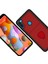 Samsung Galaxy A11 / M11 Kılıf Proda Deri Tek Kartlık Cepli Kapak Kırmızı 2