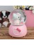 Otomatik Püskürtmeli Kar Küresi Müzikli Işıklı Hello Kitty Yazılı Büyük Boy 1