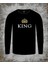 King Siyah Erkek Sweatshirt 1