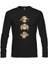 Three Monkeys Siyah Erkek Sweatshirt 1