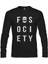 Mr. Robot - Fsociety Logo Siyah Erkek Sweatshirt 1