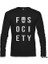 Mr. Robot - Fsociety Logo Siyah Erkek Sweatshirt 2