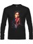 Vampire Diaries - Damon Siyah Erkek Sweatshirt 1