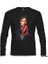 Vampire Diaries - Damon Siyah Erkek Sweatshirt 2