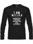 I Am W.e.ı.r.d Siyah Erkek Sweatshirt 1