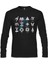 Exo - Signs Siyah Erkek Sweatshirt 1