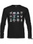 Exo - Signs Siyah Erkek Sweatshirt 2