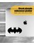 | Batman Amblem | Araba Laptop Duvar Folyo Sticker 15 x 7,5 cm 3