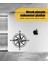 | Pusula | Araba Laptop Duvar Folyo Sticker 30 x 30 cm 3