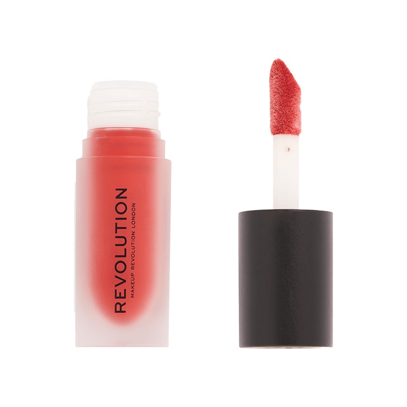 Revolution Matte Bomb Lure Red Likit Ruj
