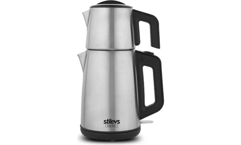 Resim Stilevs Inox Premium 4'lü Elektrikli Çeyiz Seti Gümüş Renk Paslanmaz Çelik Malzeme 